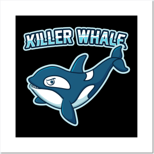 SHARK KILLER WHALE Posters and Art